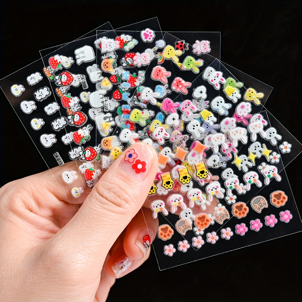30 piece luminous nail sticker - đánh giá và giá Nail Art France