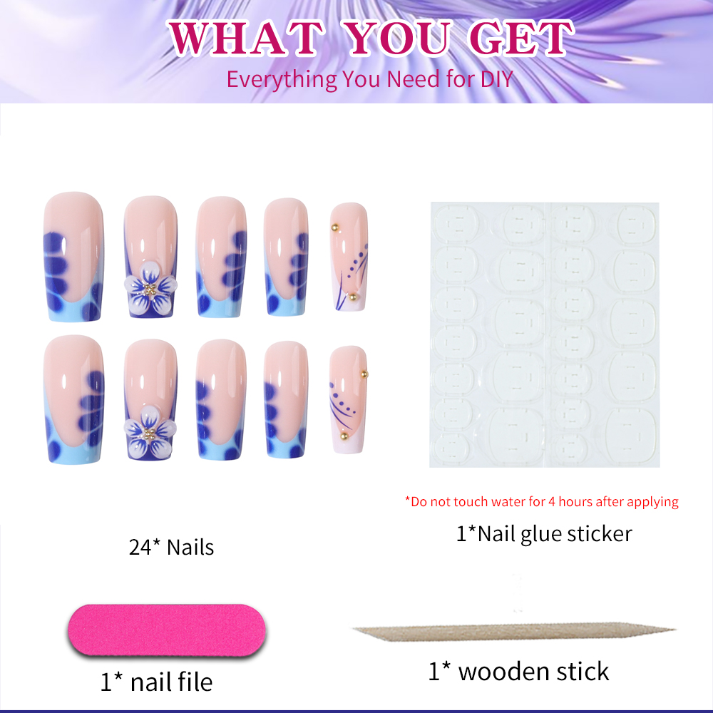 Elevate Your Style with, 24pcs - đánh giá và giá Nail Art Red