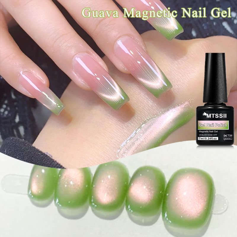 MTSSII 7ml Guava Cat Magnetic  - đánh giá và giá Nail Art Emerald Green