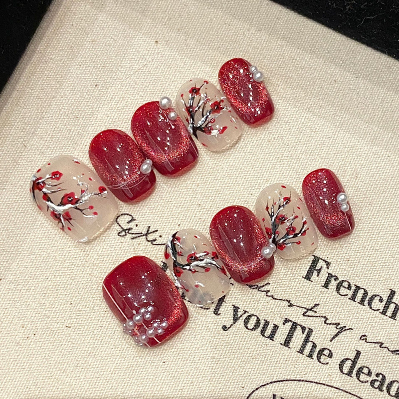 Wholesale Nail Art Crystal Cat - đánh giá và giá Nail Art Red