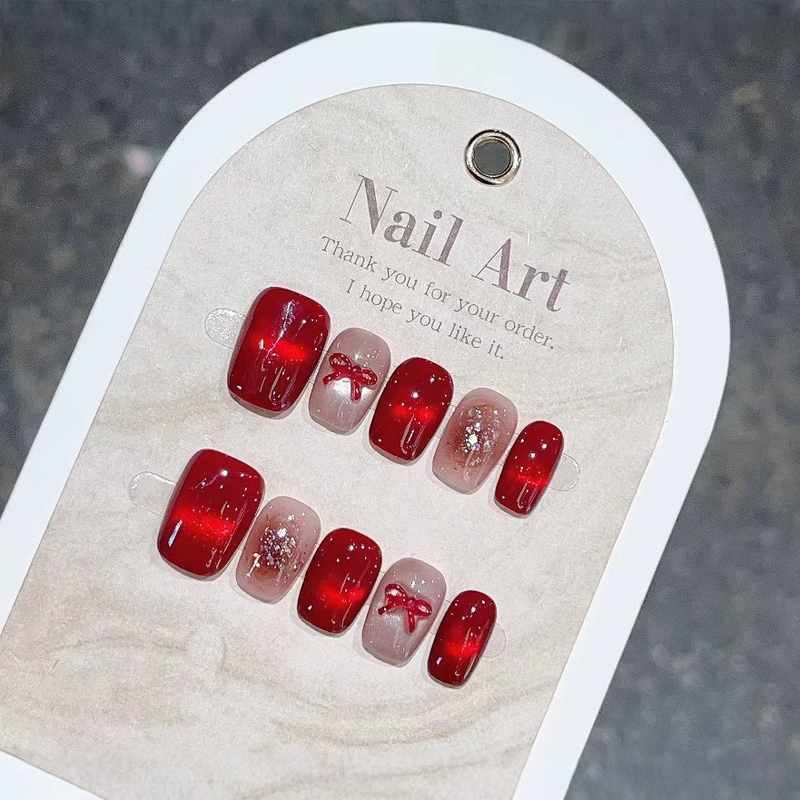 Wholesale Nail Art Crystal Cat - đánh giá và giá Nail Art Red