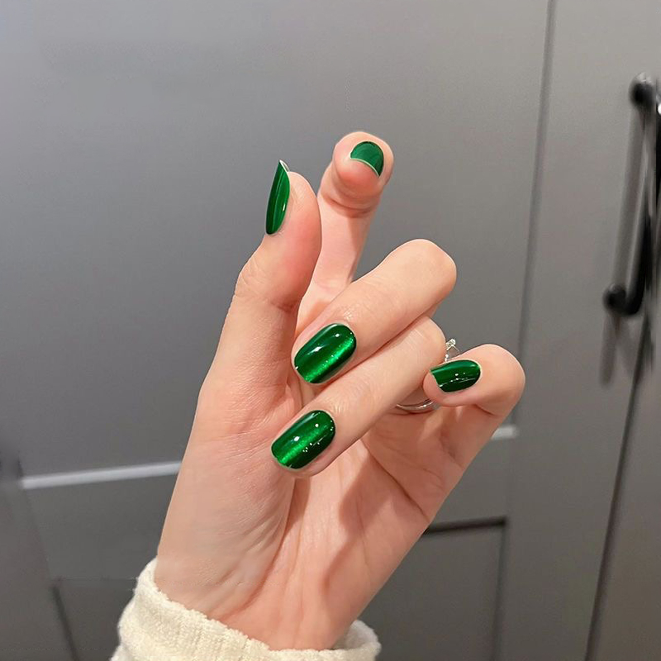 1pc 15ml Autumn Nail Imperial  - đánh giá và giá Nail Art Emerald Green