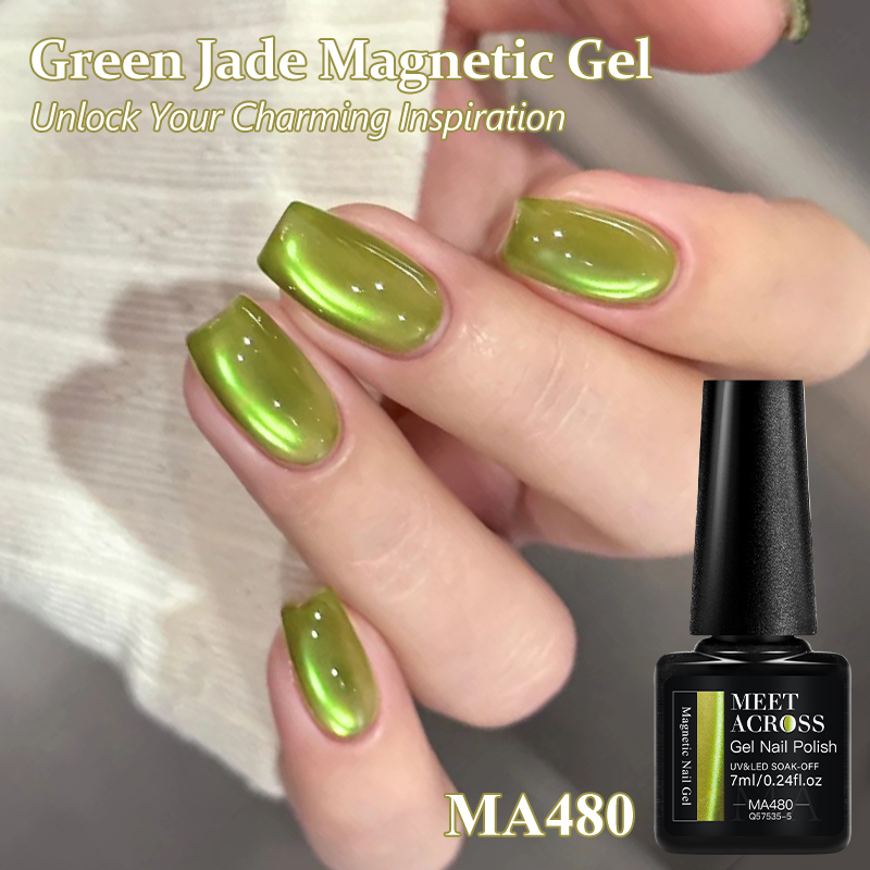 7ml Emerald Green Cat Magnetic - đánh giá và giá Nail Art Emerald Green