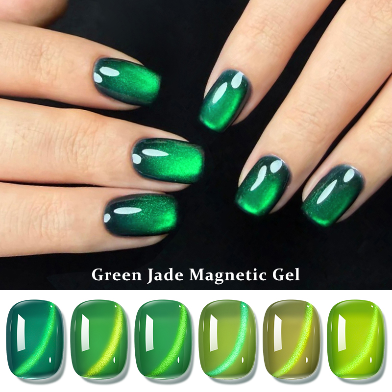 7ml Emerald Green Cat Magnetic - đánh giá và giá Nail Art Emerald Green