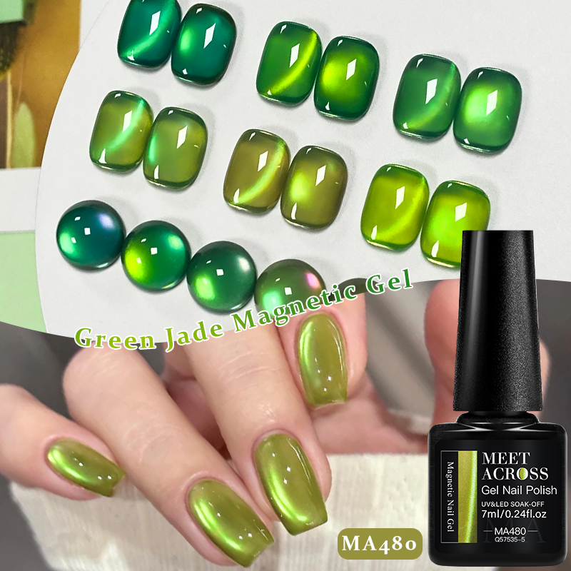 7ml Emerald Green Cat Magnetic - đánh giá và giá Nail Art Emerald Green