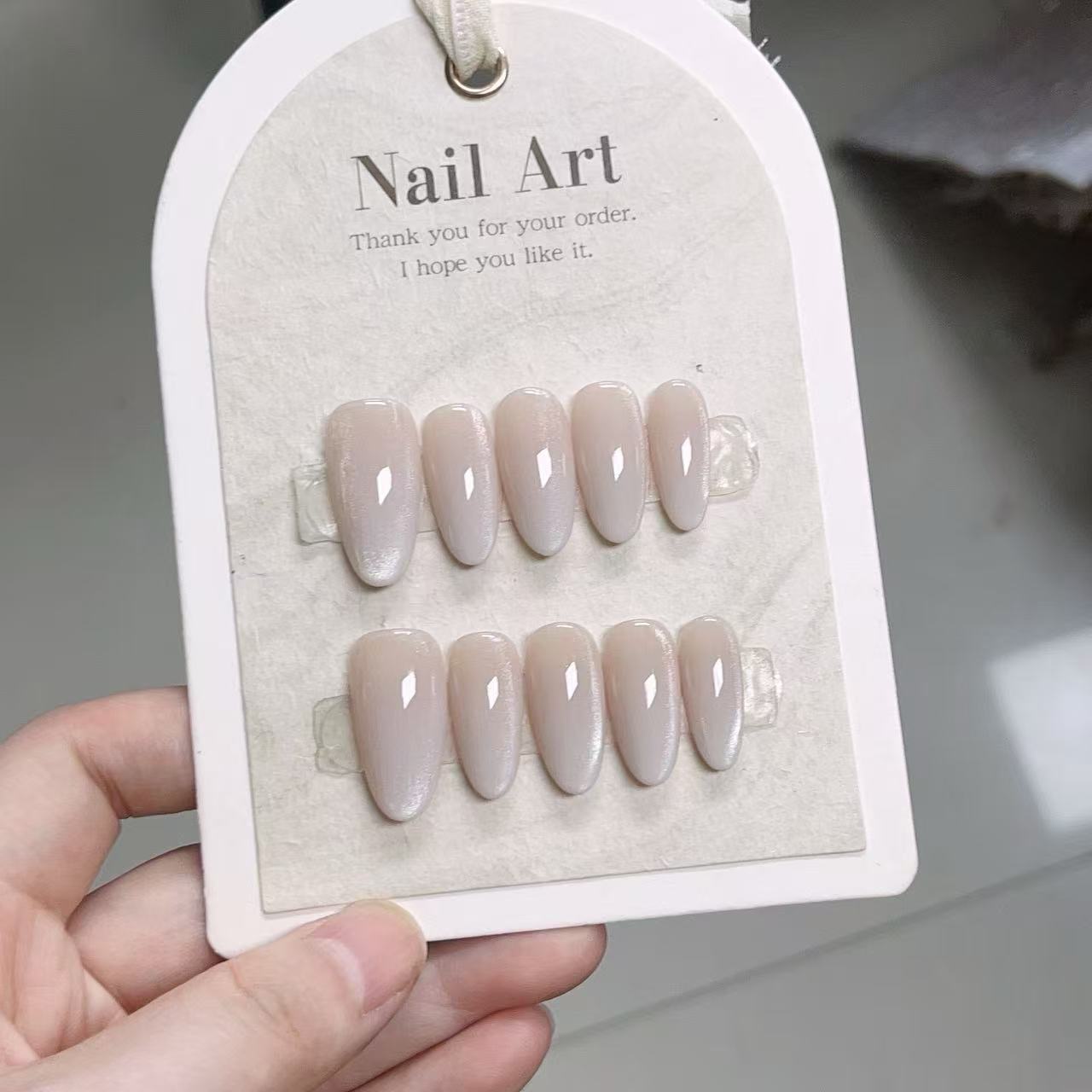 10pcs Solid Color Handmade Pre - đánh giá và giá Nail Art Full Color