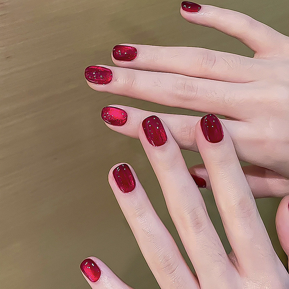 Xeijayi 10ml Wine Red Cat Eye  - đánh giá và giá Nail Art Red Wine Cat Eye