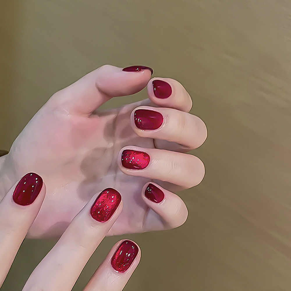 Xeijayi 10ml Wine Red Cat Eye  - đánh giá và giá Nail Art Red Wine Cat Eye