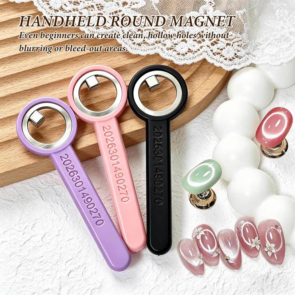 Ring-shaped Cat Eye Nail Tools - đánh giá và giá Nail Art Full Color