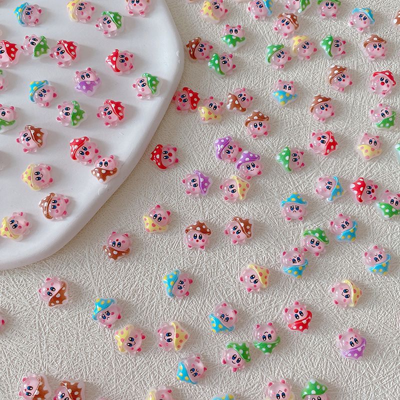 2/10/20pcs Kirby Nail Charms 3 - đánh giá và giá Nail Art Motif