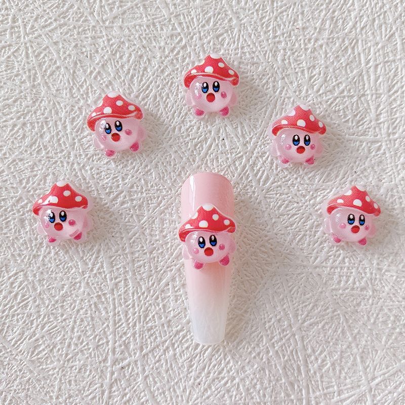 2/10/20pcs Kirby Nail Charms 3 - đánh giá và giá Nail Art Motif
