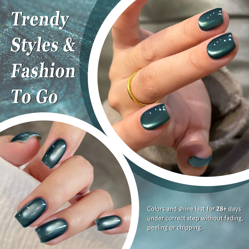 8ml Emerald Green Crystal Cat  - đánh giá và giá Nail Art Emerald Green
