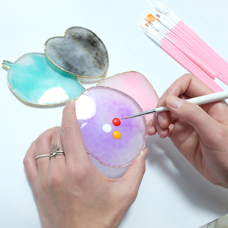 Lurayee Nhựa Đá Bảng Màu Gel M - đánh giá và giá Nail Art Motif