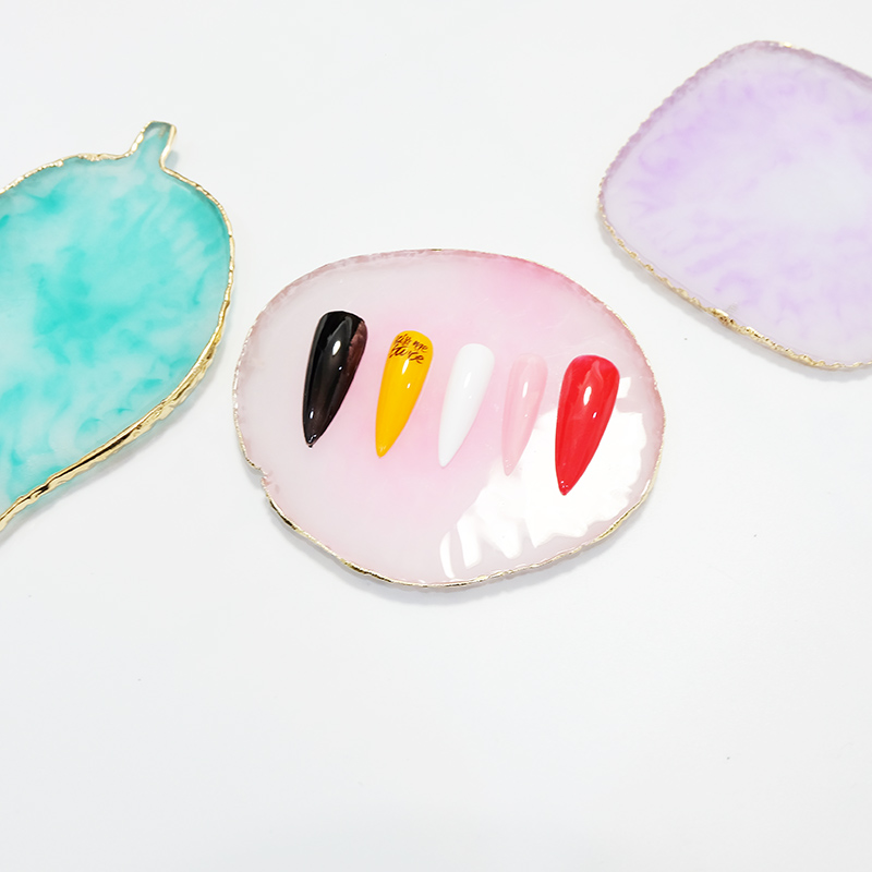 Lurayee Nhựa Đá Bảng Màu Gel M - đánh giá và giá Nail Art Motif