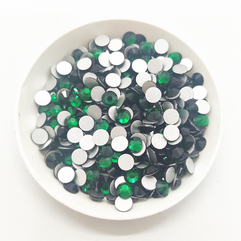 All Size SS3-SS60 Dark Green G - đánh giá và giá Nail Art Emerald Green