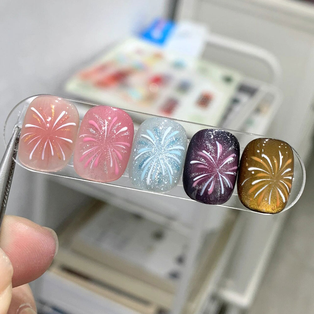 1PC Laser Fire Work Nail Stick - đánh giá và giá Nail Art France