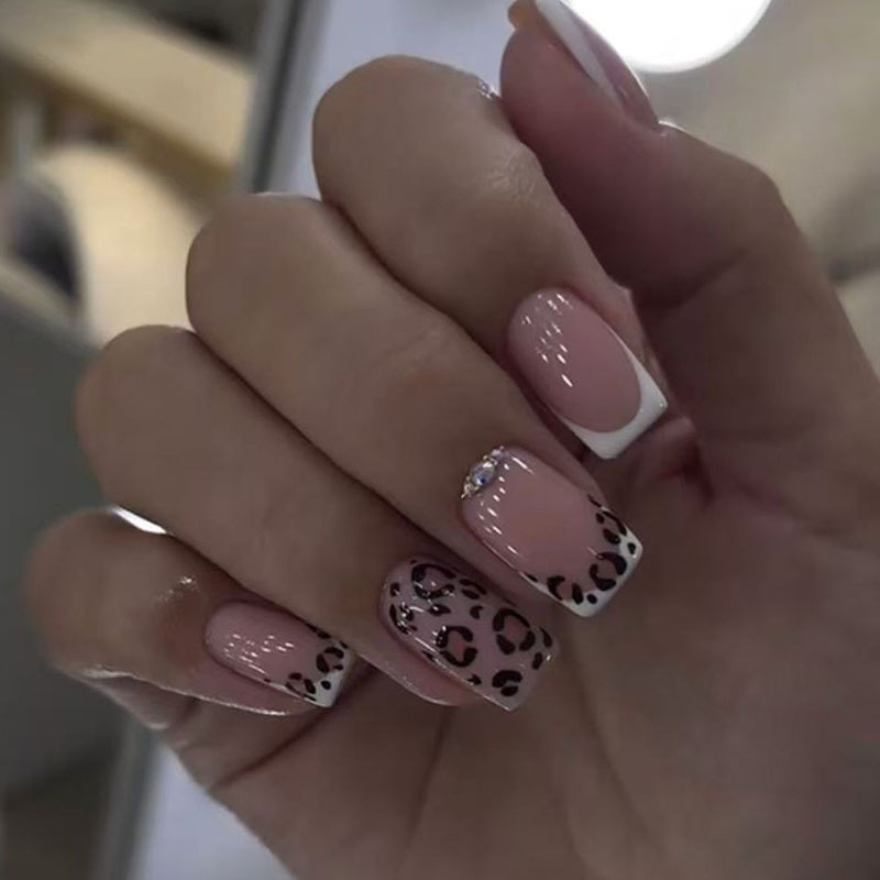 24pcs Finished Fake Nails Fren - đánh giá và giá Nail Art Red