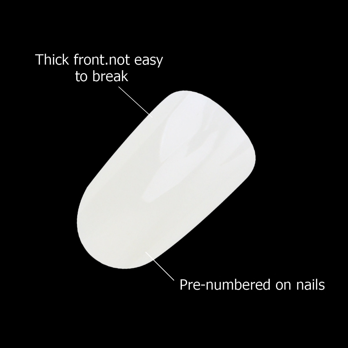 600Pcs False Nails Natural Col - đánh giá và giá Nail Art Natural Simple