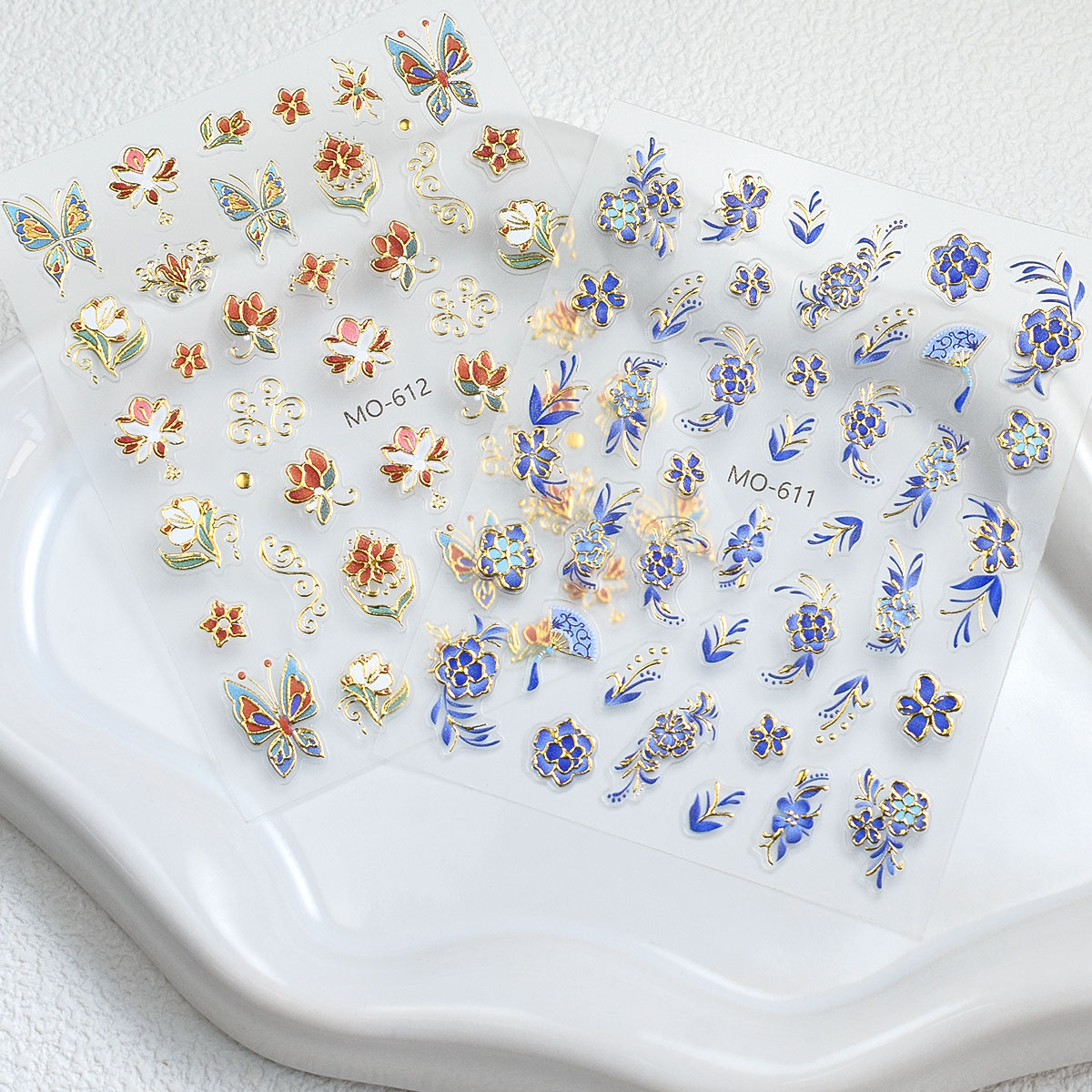 3D Flower Nail Stickers - Spri - đánh giá và giá Nail Art France