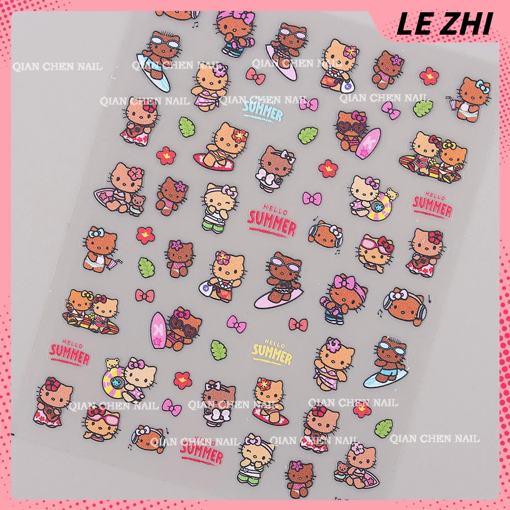 Kawaii Cartoon Nail Art Sticke - đánh giá và giá Nail Art Motif